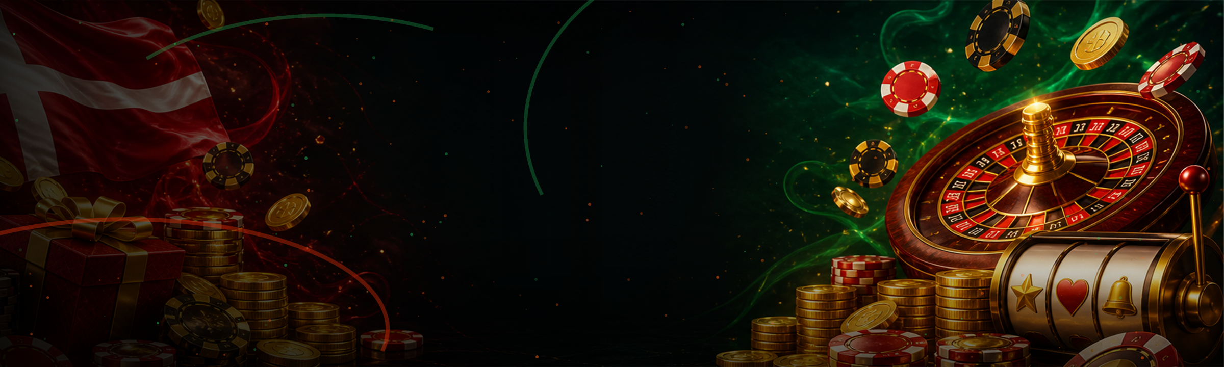 HellSpin andet indskudsbonus med casinochips og Danmarkstema